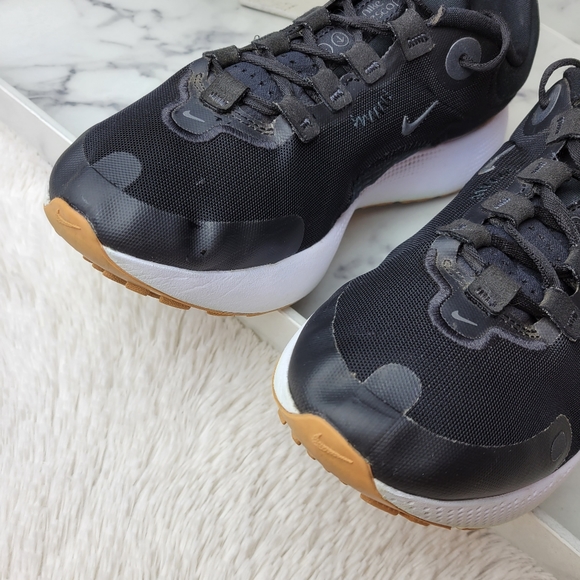 NIKE Black React Escape Run Running Sneakers Size 8 - Picture 5 of 11